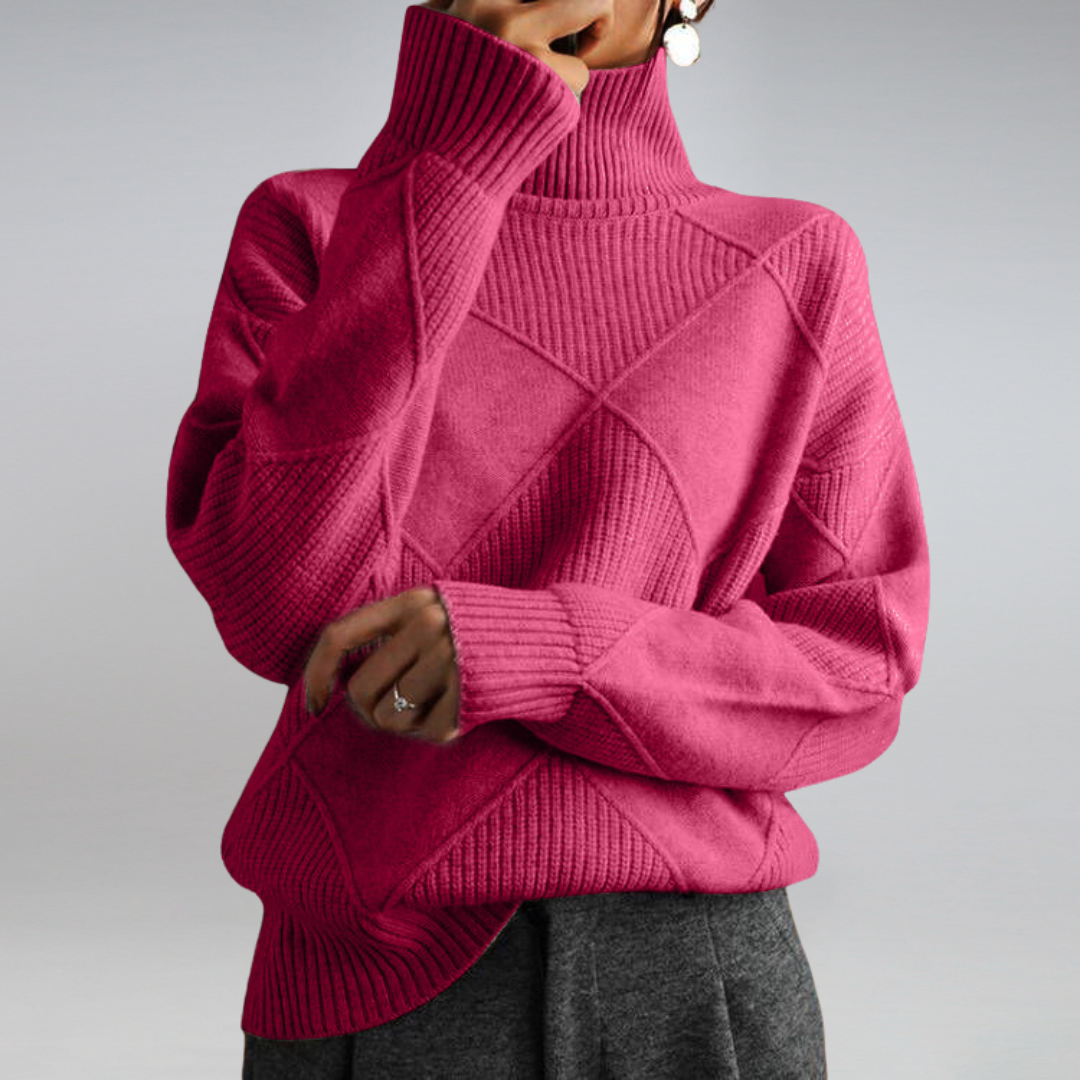 Alodia™ - Cashmere Turtleneck Sweater