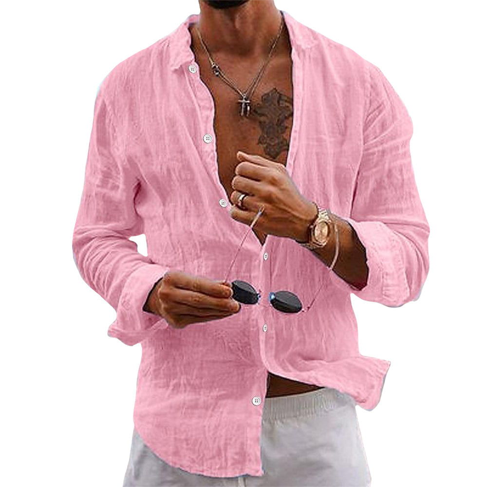 Alvin™ - Men's Cotton Linen Shirt