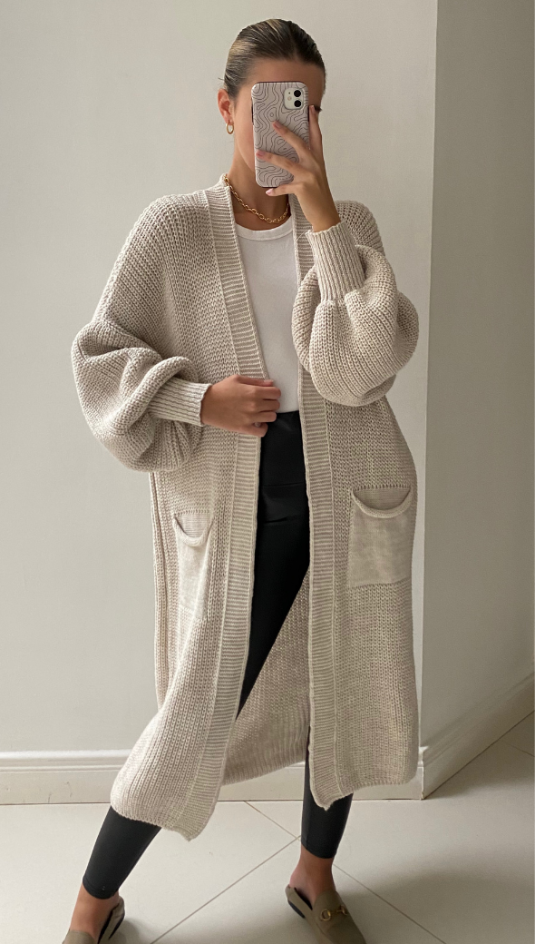 Emsy™ - Women's Elegant Long Casual Cardigan