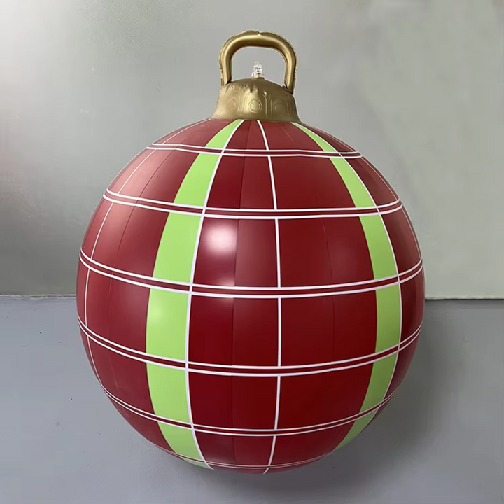 FestiveGlow Giant Outdoor Inflatable Christmas Ball