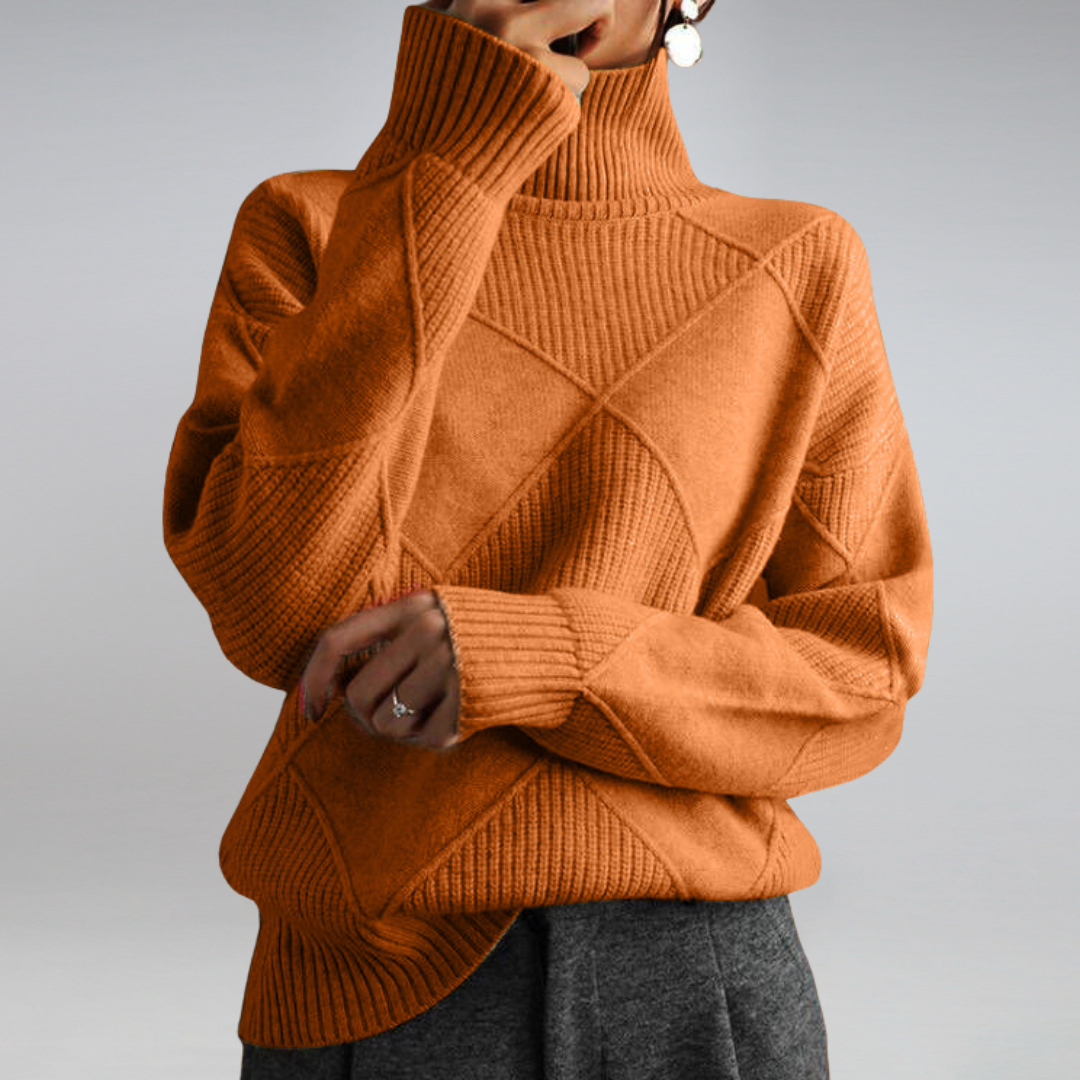 Alodia™ - Cashmere Turtleneck Sweater