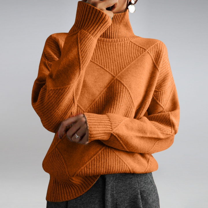 Alodia™ - Cashmere Turtleneck Sweater