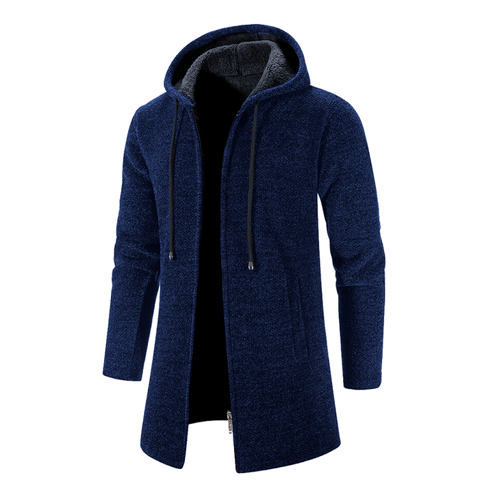 Piolo™ - Men's Mid-Length Hooded Wool Jacket