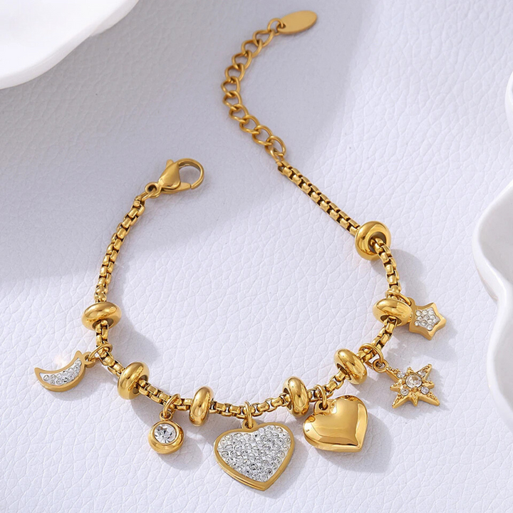 Amara Love Charm Bracelet