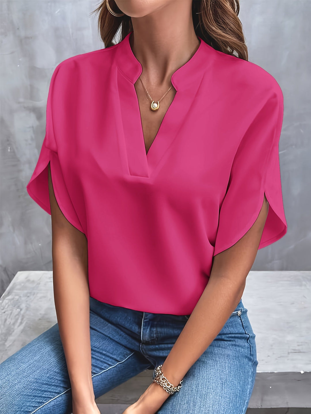 Keshia™ - Elegant Lightweight Blouse for Women