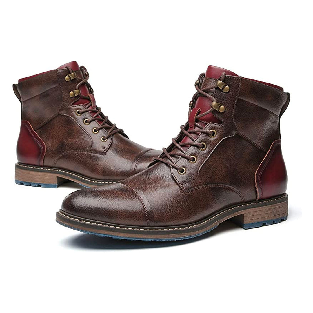 Ashby Classic Leather Oxford Boots for Men