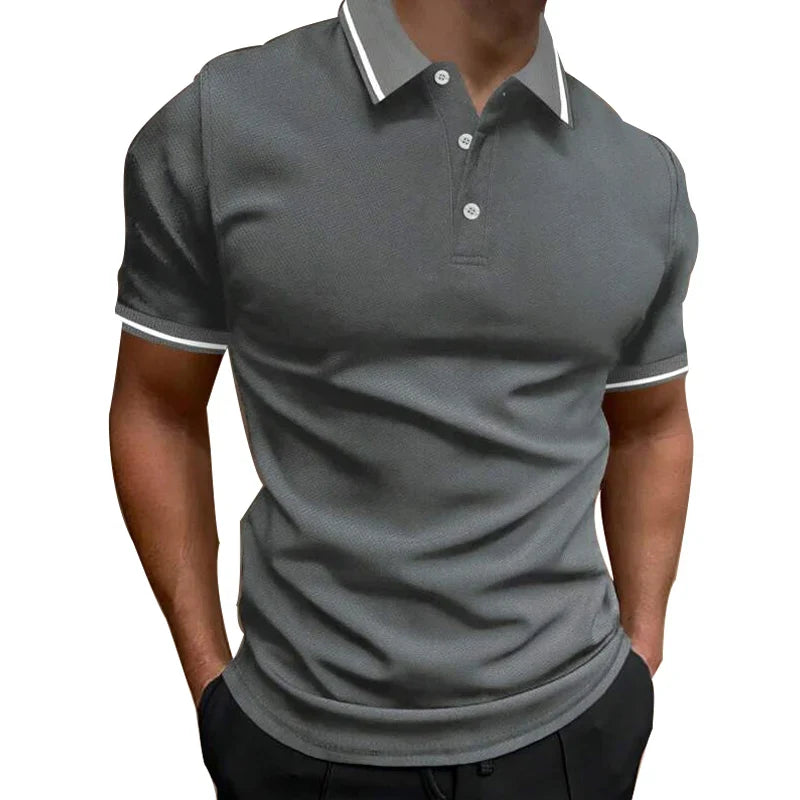 Grigo™ - Men's Casual Short Sleeve Polo Shirt