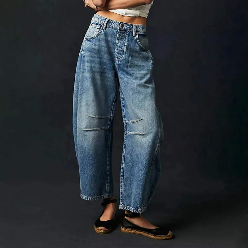 Jia™ - Wide-leg Comfort Jeans