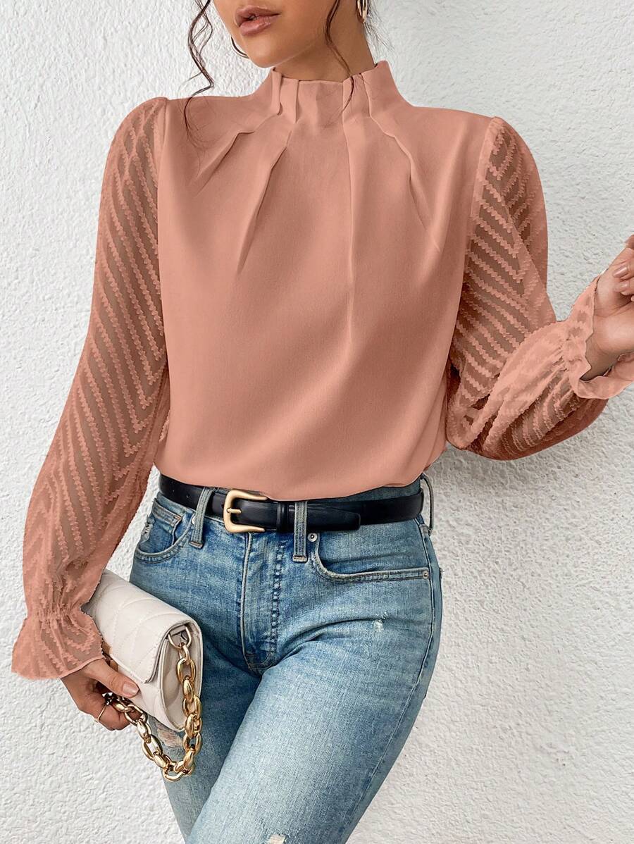 Shana™ - Elegant Ruffled Long Sleeve Top