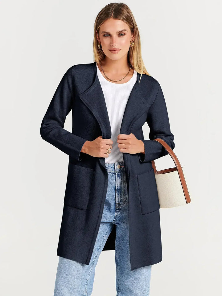 Hannah™ - Women's Elegant Casual Mid-Length Cardigan