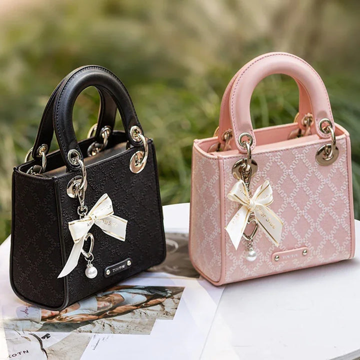 Aria Elegant Bow Handbag