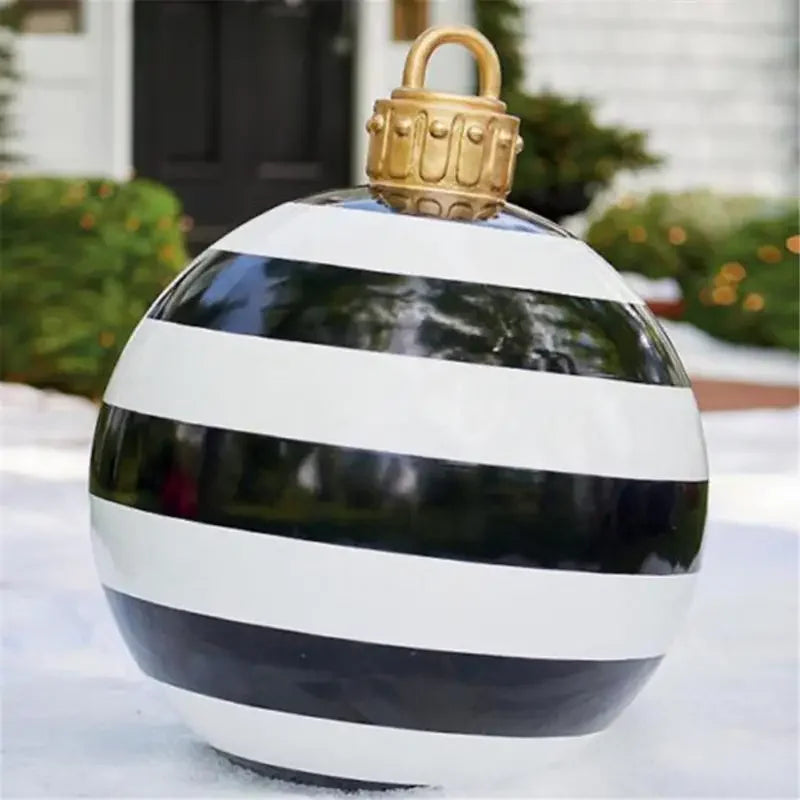 FestiveGlow Giant Outdoor Inflatable Christmas Ball