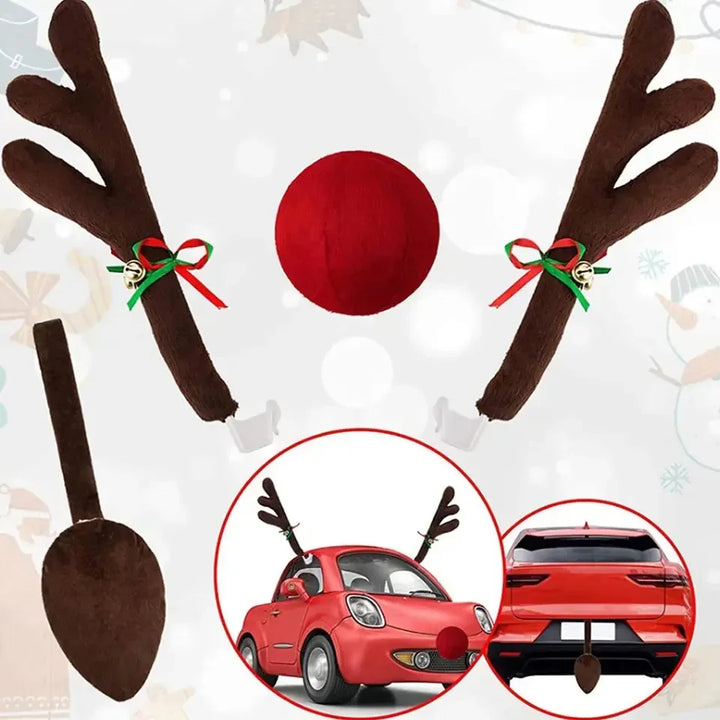 MerryWheels Car Ornament Set