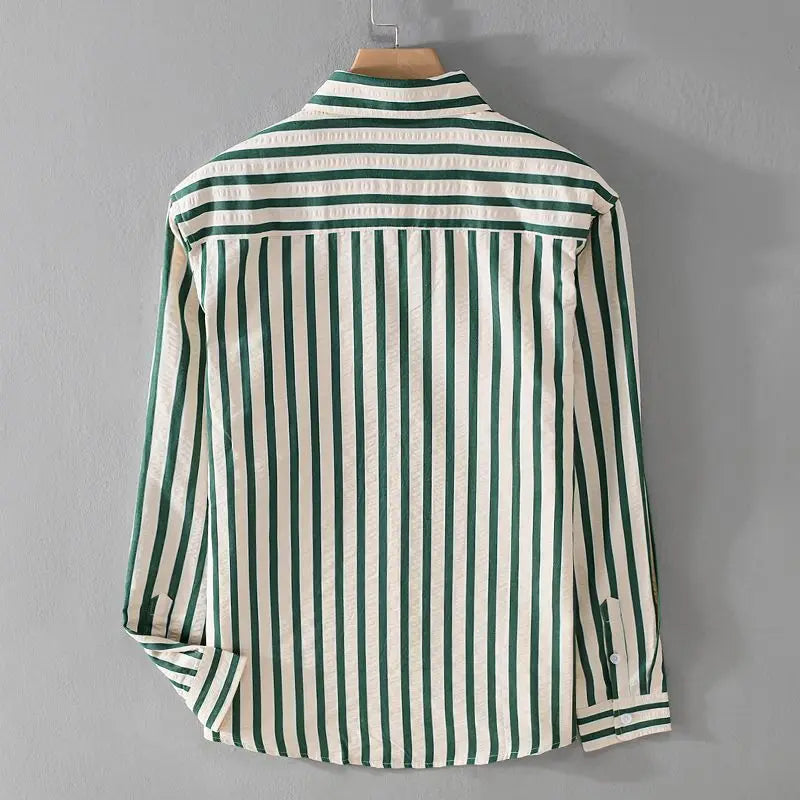 Vince™ - Premium Striped Shirt