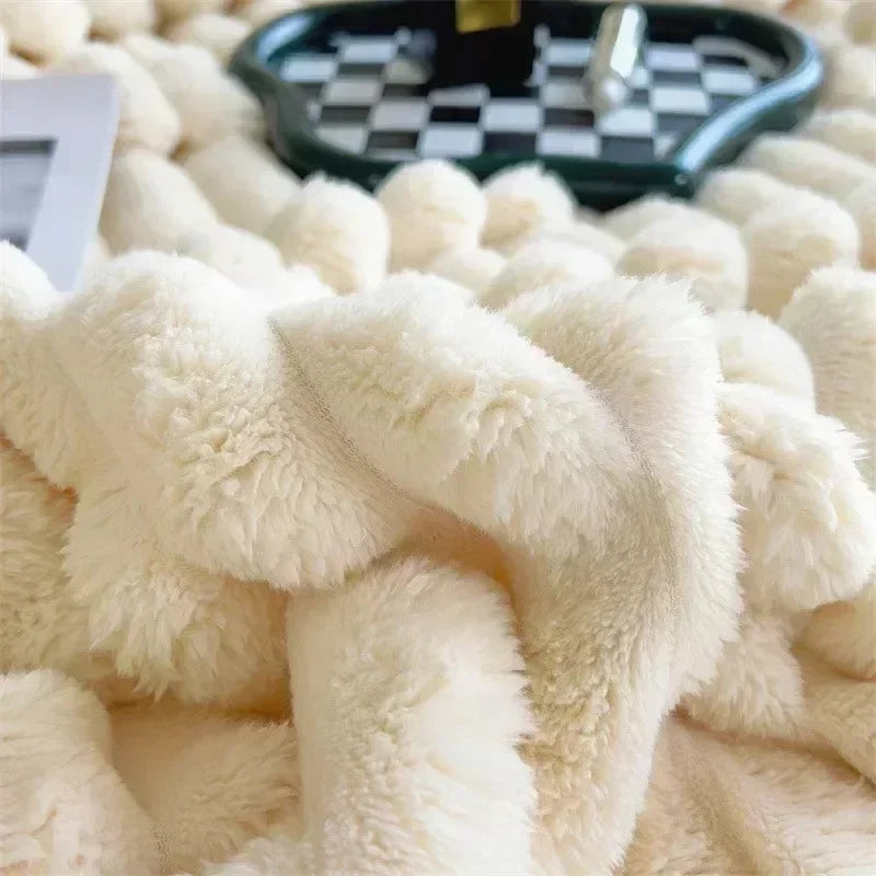 CozyCloud Plush Fleece Blanket