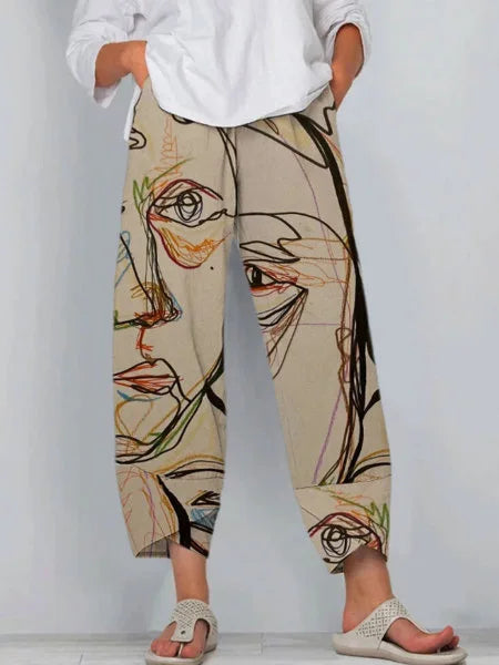 Nellie™ - Women's Trendy Casual Printed Pants