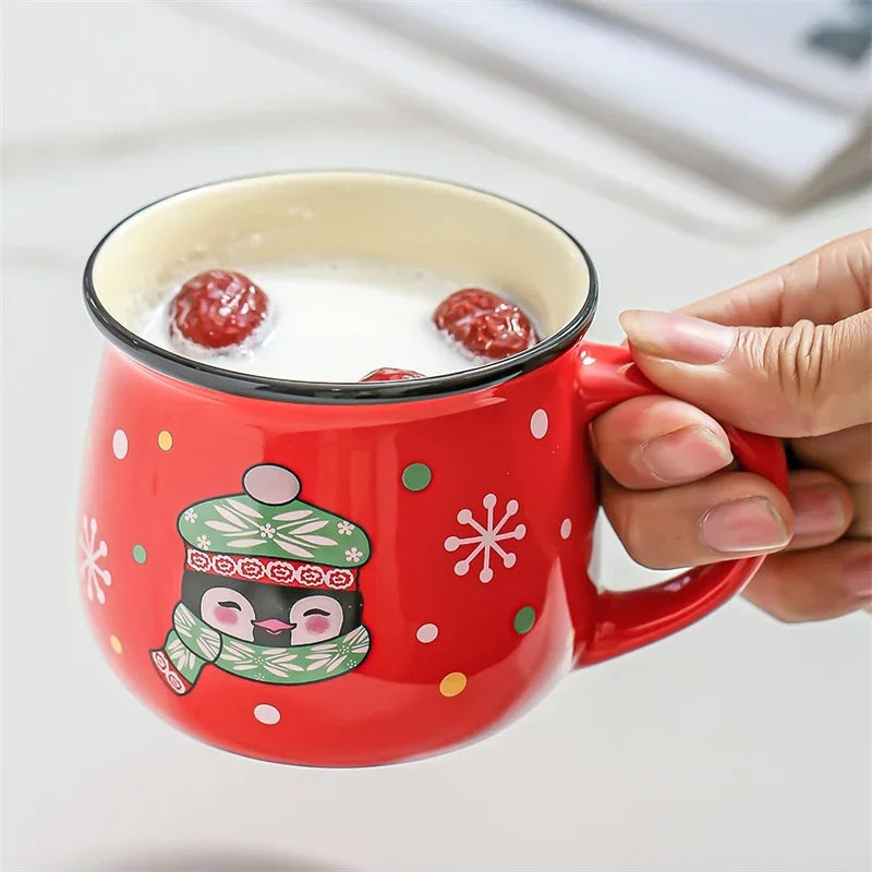 Holiday Cheer Christmas Coffee Cup