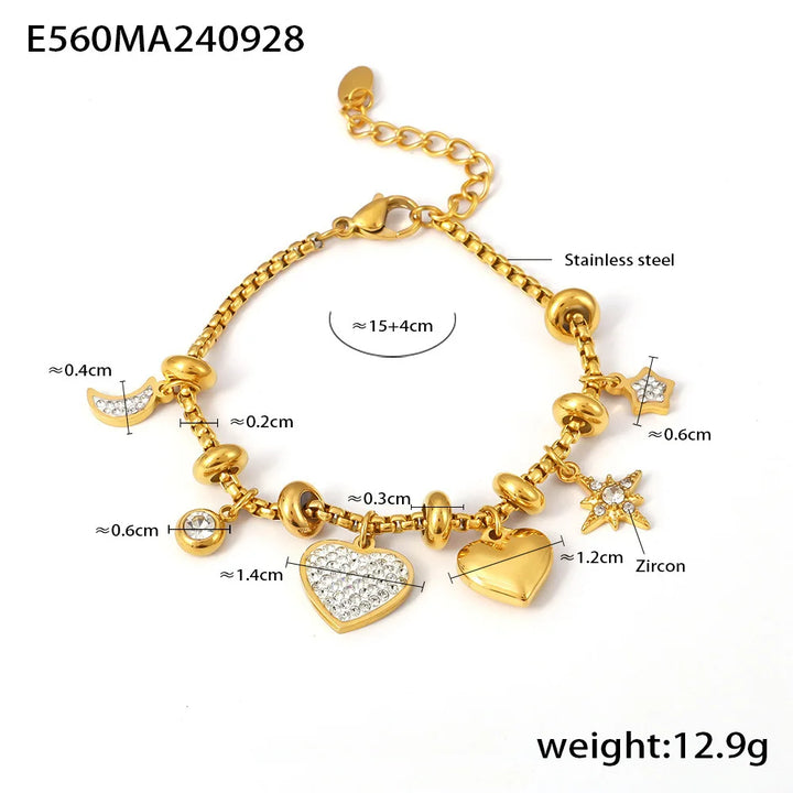 Amara Love Charm Bracelet