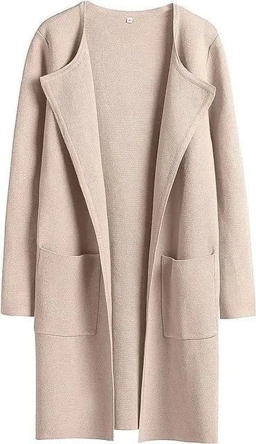 Hannah™ - Women's Elegant Casual Mid-Length Cardigan