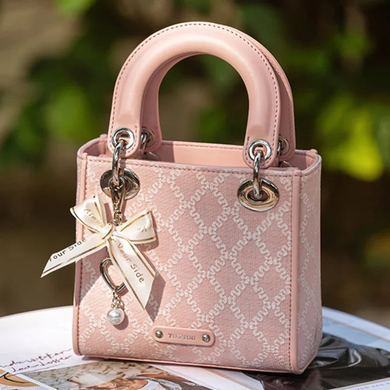 Aria Elegant Bow Handbag