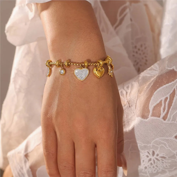 Amara Love Charm Bracelet