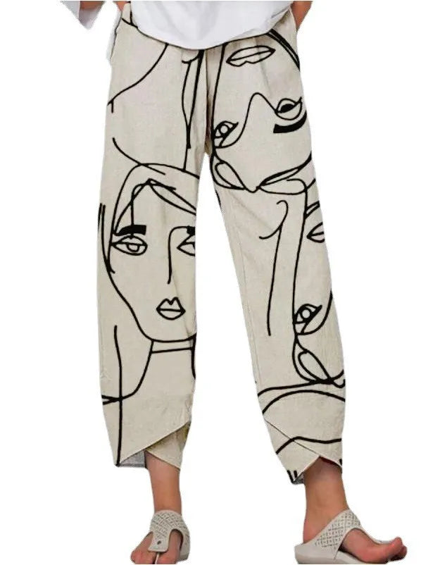 Nellie™ - Women's Trendy Casual Printed Pants