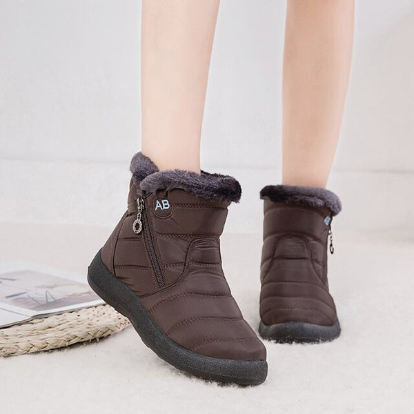 Charlize™ | Waterproof Anti-Slip Fur-Lined Winter Boots