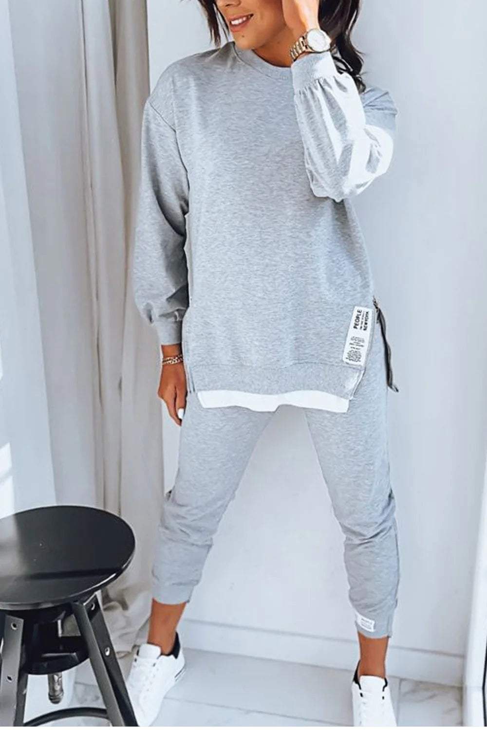 Eliza™- Women's Casual Pullover and Pants Set