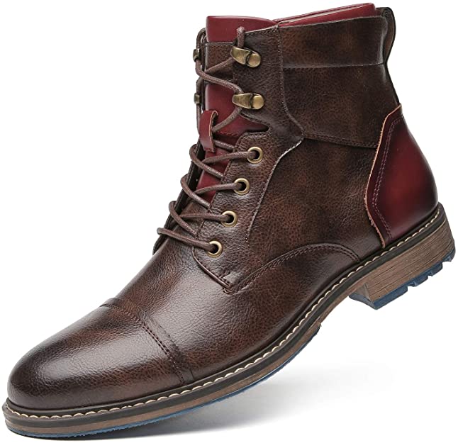 Ashby Classic Leather Oxford Boots for Men