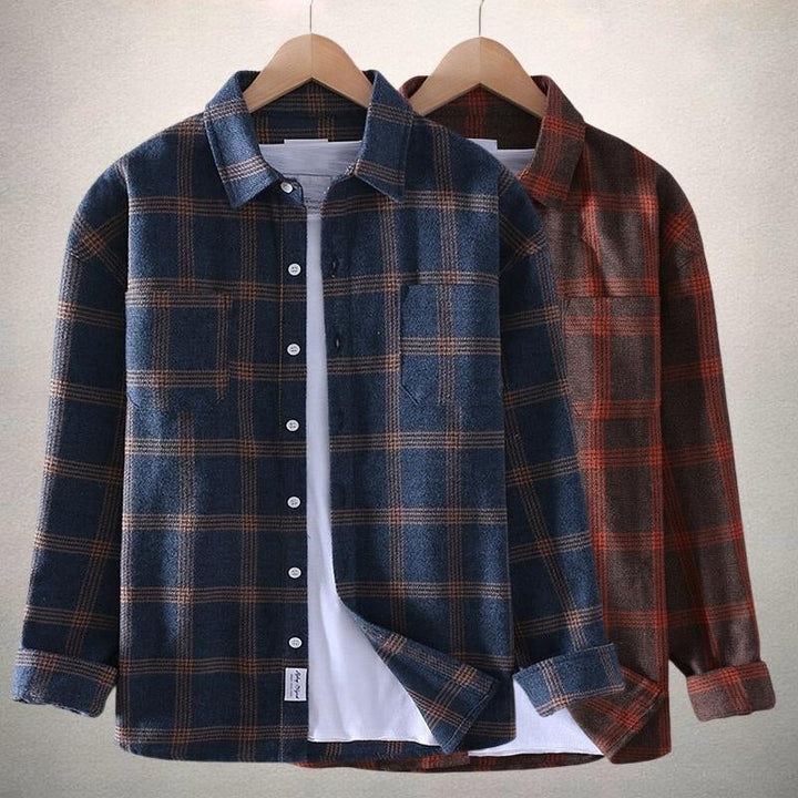 Spencer™ - Men's Plaid Shirt